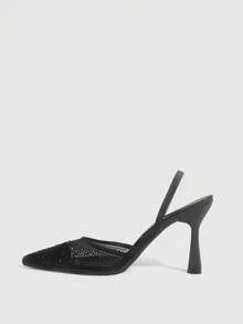 CUCCOO SZL Women Pumps Valentine's Day - Graphite Black - View 8