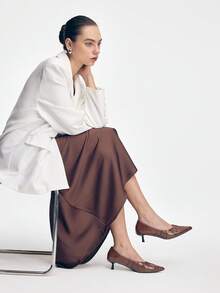 Women Pumps Valentine's Day - Brown - View 2