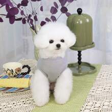 PETSIN 宠物春季新款狗狗服装 动物用品 宠物服装 狗狗背心 猫咪T恤 泰迪熊套装 小型动物服装 休闲酷炫背心 狗狗服装 猫咪服装 春夏两季新款背心 - 彩色 - 查看 15