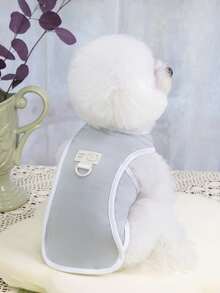 PETSIN 宠物春季新款狗狗服装 动物用品 宠物服装 狗狗背心 猫咪T恤 泰迪熊套装 小型动物服装 休闲酷炫背心 狗狗服装 猫咪服装 春夏两季新款背心 - 彩色 - 查看 9