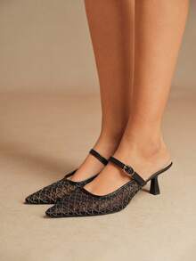 Rosivie Women Heeled Sandals - Black - View 6