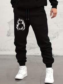 Hombre006 Pantalón Largo Moda Actual - Tela Resistente Transpirable Cómodo para Actividades Diarias Envío Local  México en Stock Versátil en Todas las Combinaciones - Negro - Ver 1