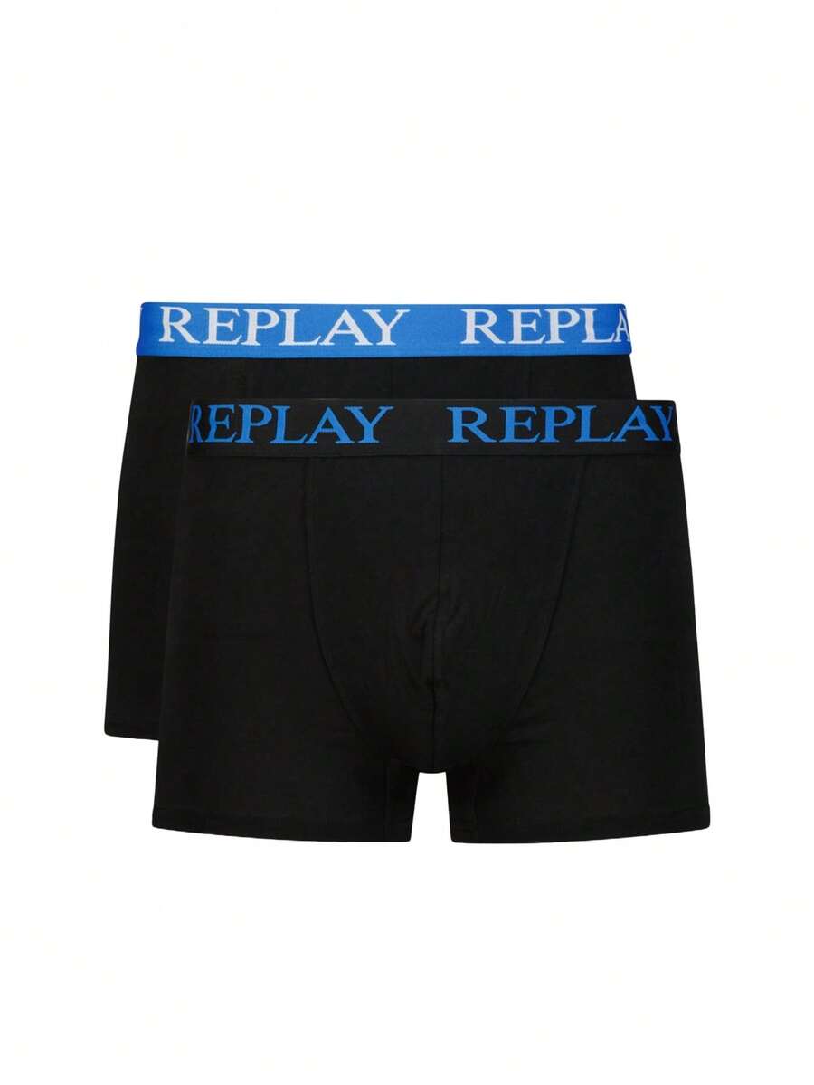 2 paquete Men's Aro Pants - Negro - Ver 1
