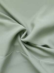Yasmyna New V-Neck Embroidered Elegant Dress With Sophisticated Design - Green - View 8