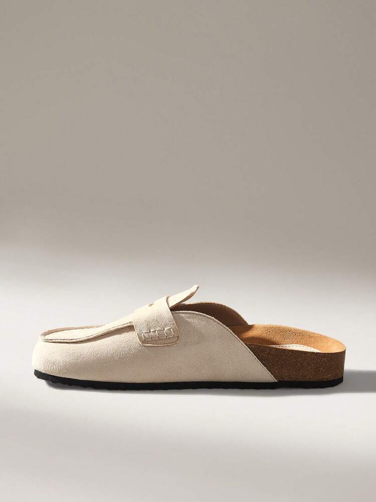 Women's Versatile Casual Slip-On Mules For Commuting & Daily Wear - Off-white - View 4