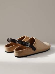 Solecia Women's Casual Versatile Commuter Buckle Flat Shoes - Apricot - View 3