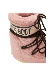 Moon Boot Icon Low Fleece Women's Boots Pink 80D1409700-J001 - Pink - View 4