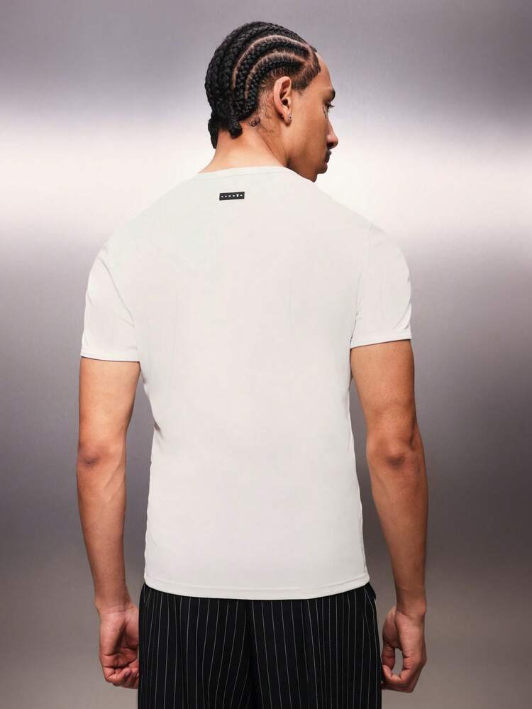 PLAYBOY X SUMWON Crew Neck Logo Muscle Tee