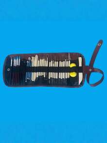 36/39/46pcs Premium Ceramic Sculpting Tool Set, Including Tool Box. Suitable For DIY Pottery Making And Creative Handmade Gifts. Artist DIY Art Supplies. Ceramic Artist Tool Kit. - Multicolor - View 12