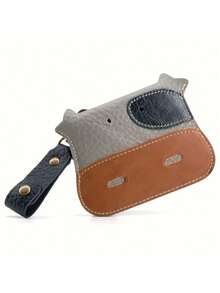 Joivida 1pc Cute Cow Leather Wallet - Rural Style Cow Themed Washable Wallet With Wristband, Snap Closure, Card Slot And Change Bag, Wet Wipe Lining (Imitation Leather) - Travel And Daily Use Cow Pattern Wallet - Multicolor - View 5