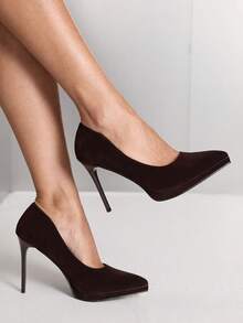 CUCCOO SZL Tacones para mujer - Marrón - Ver 5