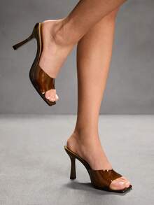 CUCCOO SZL Women Heeled Sandals - Brown - View 7