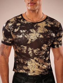 FeverCity 男士圆领短袖休闲修身夏季时尚T恤 - 彩色 - 查看 5