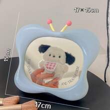 Joivida 1 pièce Miroir de maquillage portable mignon et haute définition, miroir de coiffeuse de bureau pour dortoir, bureau et maison - Multicolore - Voir 7