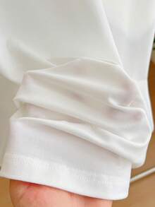 Áo thun tay raglan phối màu tương phản cho bé gái tuổi teen, họa tiết nhân mã retro giản dị, nhẹ nhàng và thoải mái cho mặc hàng ngày, bộ sưu tập mùa hè mát mẻ, đồ cần thiết cho mùa tựu trường, set đồ hè cho bé gái, thời trang trẻ em, phong cách cơ bản, phong cách Hàn Quốc xuân/hè, thời trang trẻ em hàng ngày - Nhiều màu - Xem 5