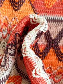 Travachic KIDS 少女针织优雅条纹吊带连衣裙，度假风 - 彩色 - 查看 3