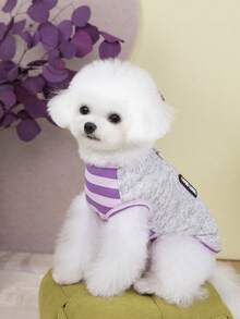 PETSIN 宠物春季新款狗狗服装 动物用品 宠物服装 狗狗背心 猫咪T恤 泰迪熊套装 小型动物服装 休闲酷炫背心 狗狗服装 猫咪服装 春夏两季新款背心 - 彩色 - 查看 12