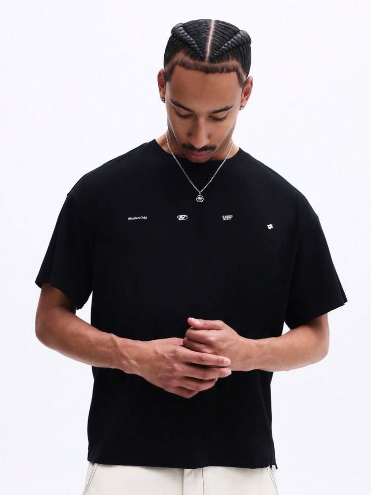 T-shirt carré imprimé capsule