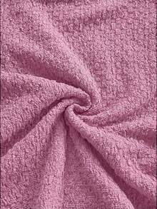 Soleia 休闲度假西部海滩婚礼宾客着装毕业早午餐女士连衣裙，优雅波西米亚热带无肩带露背无袖棕色纹理针织迷你连衣裙 - 粉色 - 查看 6