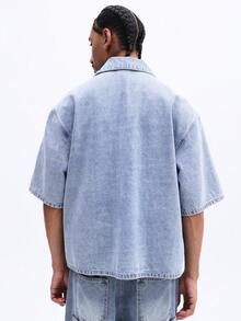 SUMWON Men Denim Tops - Blue - View 2