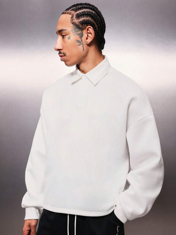 PLAYBOY X SUMWON Collared Polo With Back Graphic Print