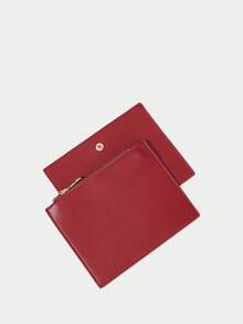 SHECARRY Bolso de mano para mujer, color rojo, tamaño pequeño, delicado, para uso diario - Rojo - Ver 5
