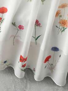 GlowEve 新款时尚甜美休闲度假无袖印花长款系带连衣裙，专为女士设计，春夏款 - 彩色 - 查看 5