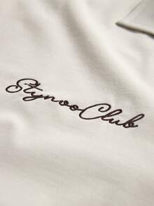 STYNVO Men's Casual Short Sleeve Front Button Lapel Neck Fashion Shirt, Summer - Beige - View 6