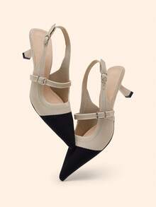 CUCCOO BASICS Zapatos de tacón para mujer - Albaricoque - Ver 3