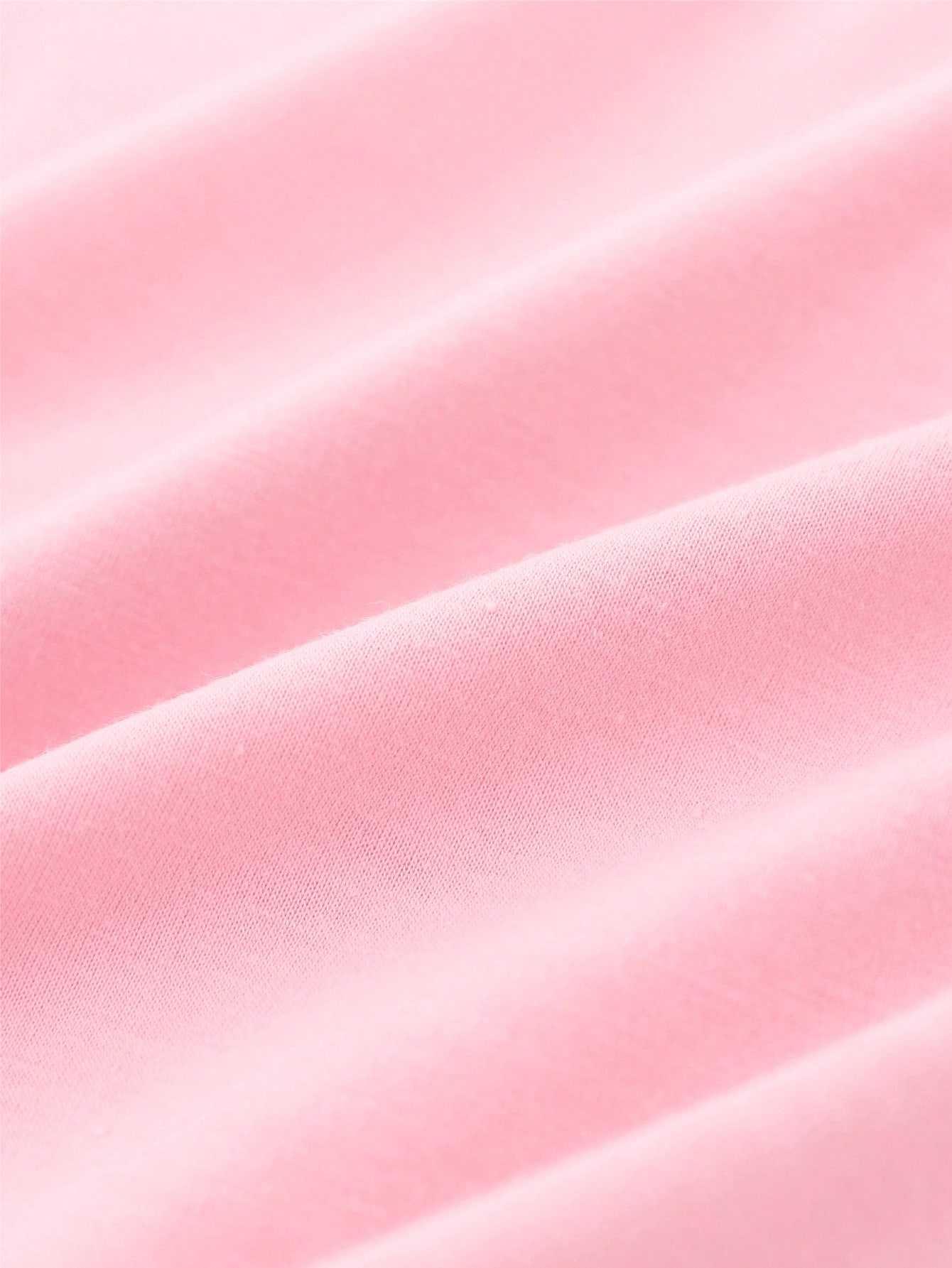 قميص قصير وردي أساسي مريح مزين برسومات وفصوص زخرفي...