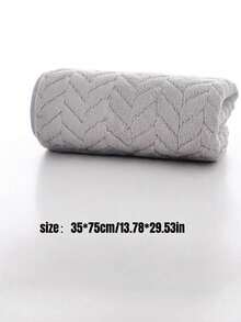 1 buah Handuk Poliester Motif Gandum atau Handuk Mandi, Handuk Rajut Persegi Panjang Gaya Minimalis Modern yang Dihiasi dengan Detail Tenunan Jacquard yang Indah; Linen Kamar Mandi yang Sangat Menyerap dan Cepat Kering, Menampilkan Tekstur Lembut - MultiWarna - View 10