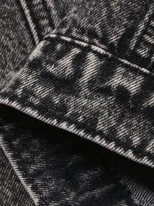 DAZY 男童时尚牛仔夹克 - 灰色 - 查看 6