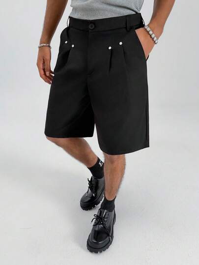 PAVTROS Shorts masculinos casuais de corte folgado, ideais para o ambiente de trabalho, perfeitos para presentear namorado ou marido no Dia dos Namorados, para a transição da primavera para o verão, para o Carnaval, com estilo vintage, streetwear, para festas e para o Dia de São Patrício.