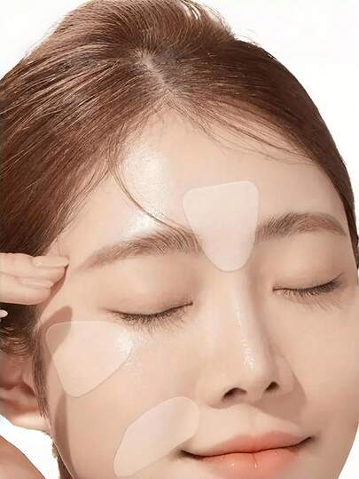 Silicone Smoothing Patches For Use On The Forehead And Smile Lines. Fragrance-Free, Alcohol-Free, Requires No Power Or Batteries, A Perfect Solution For Skin Care.