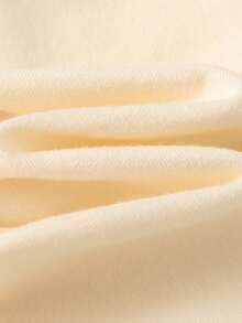 Cozy Pixies Conjunto de 2 piezas de camiseta de manga corta de cuello redondo suave de punto con lazo y pantalones de cintura elástica para niña bebé - Negro - Ver 6