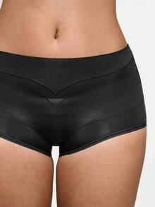 SHAPORA Women Boyshorts - Black - View 1