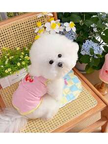PETSIN Pet Dogs, Cats, Dairy Dogs, Japanese And Korean Soft And Cute Spring And Summer Vests, Small And Medium-Sized Dogs, Teddy Bears, Clothing Supplies, Pet Supplies - Multicolor - View 14