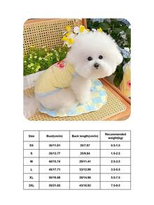 PETSIN Pet Dogs, Cats, Dairy Dogs, Japanese And Korean Soft And Cute Spring And Summer Vests, Small And Medium-Sized Dogs, Teddy Bears, Clothing Supplies, Pet Supplies - Multicolor - View 16