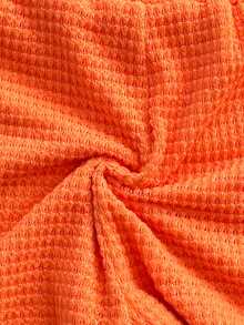 Soleia 女士条纹彩色复古休闲打结露脐上衣和短裤两件套，夏季 - 彩色 - 查看 6