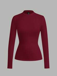 Ellevyn Women's Versatile Long Sleeve Mandarin Collar 3 PiecesBase Layer Top - Multicolor - View 6