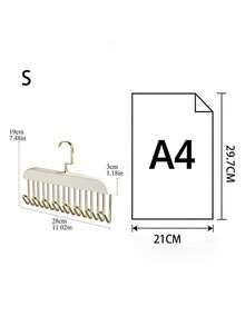 1/2 Pcs Multifunctional Hanger, Bra & Tank Top Storage Rack, Drying Rack With No Trace - White - View 10