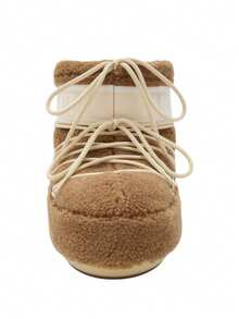 Moon Boot Icon Low Fleece Women's Boots Brown 80D1409700-M047 - Camel - View 4