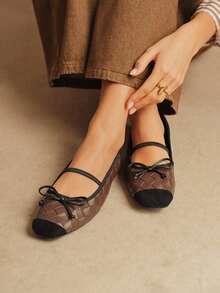 Rosivie Women Flats - Coffee Brown - View 7