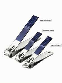 Manicure And Pedicure Set, Nail Clipper Set, Nail Clipper Set, Ingrown Nail Treatment Set, Nail Scissors Set, Nail Trimmer Set, Men's And Women's Care And Grooming Tools - Blue - View 6