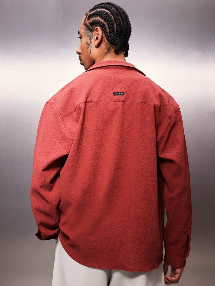 PLAYBOY X SUMWON Relaxed Revere Collar Button Shirt