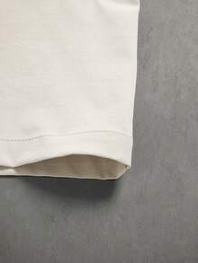 STYNVO Men's Casual Short Sleeve Front Button Lapel Neck Fashion Shirt, Summer - Beige - View 8