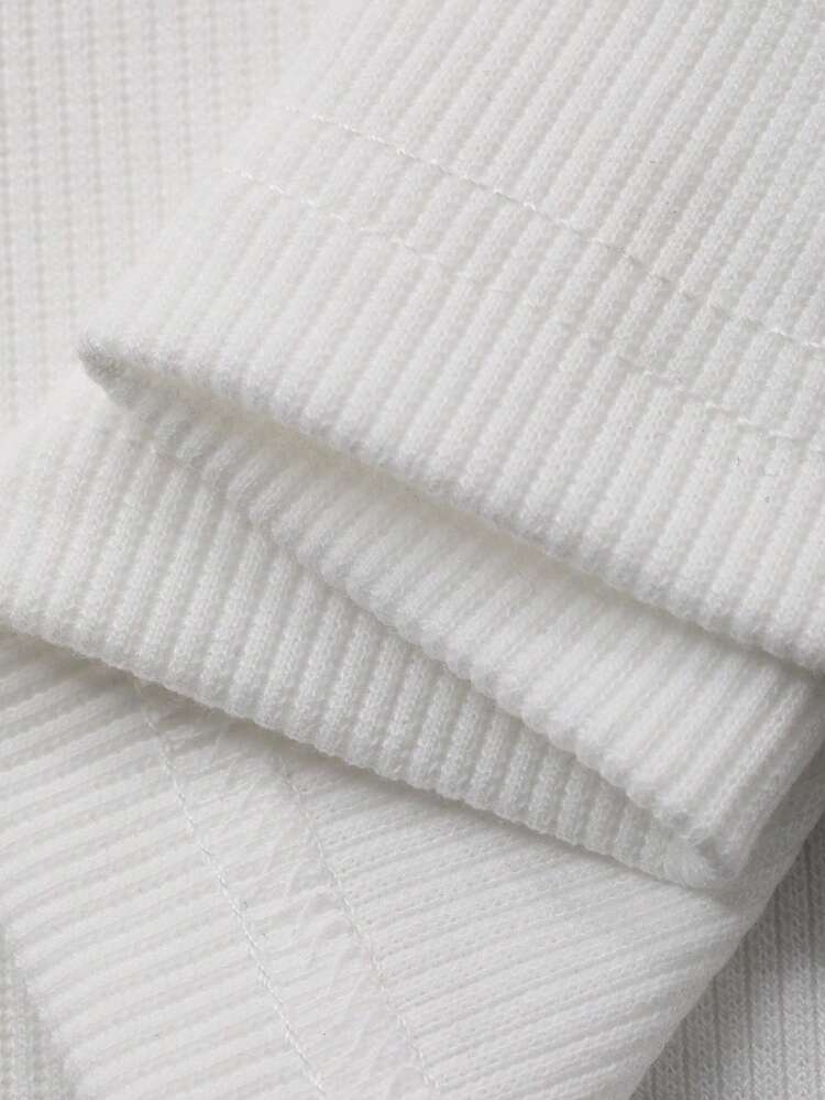 Solid Color Casual Half-Placket Fitted Short Sleeve Commuter Short Sleeve T-Shirt, Spring/Summer