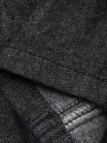 DAZY Tween Boys' Cargo Pocket Relaxed Fit Denim Shorts - Black - View 7