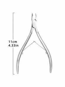 1 件装 LRIS 圆头老茧钳 - 创新型老茧剪，内置弹簧修剪器，角质层去除器，美甲美容工具（老茧钳）G21 角质层护理工具 - 銀色 - 查看 8