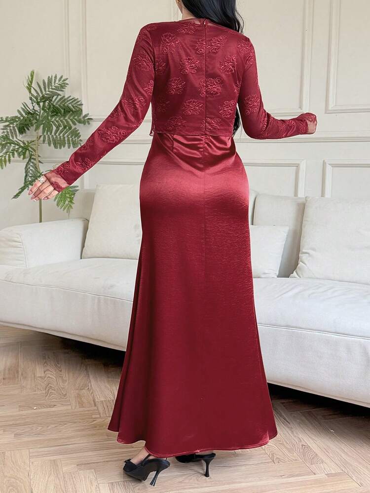 Women's Elegant Long Dress, Suitable For Spring/Summer, Valentine's Day, Wedding, Party, Formal Occasion, Slim Fit, Commuting Maxi Dress Sundress